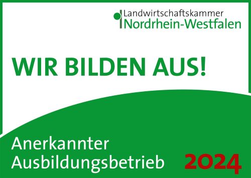 Wir bilden aus!